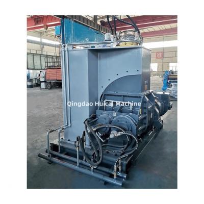 Máquina de esmagamento de borracha de ângulo de inclinação de 140° 7500 kg Peso para fábrica de mistura de borracha
