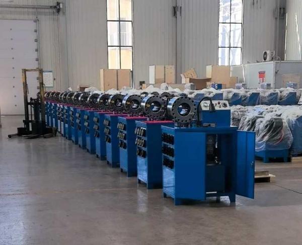 600T Hydraulic Rubber Hose Crimping Machine 6-51mm 220V-415V