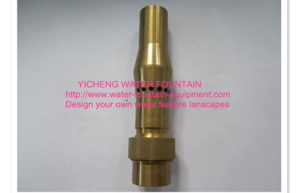 DN15 - DN40 Brass Copper And SS304 Water Fountain Jets For Swimming Pools