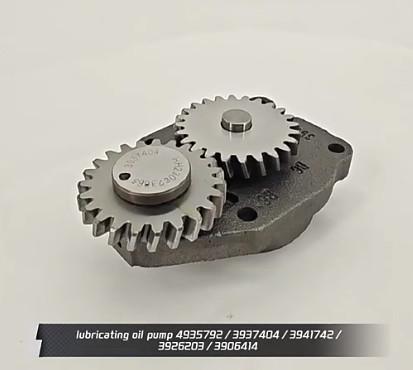 Cummins 6BT Diesel Engine Oil Pump Aluminum L Alloy Steel