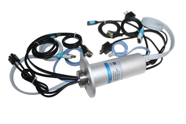 1000VAC/VDC High Current Slip Ring 2000A Low Dynamic Resistance Fluctuation
