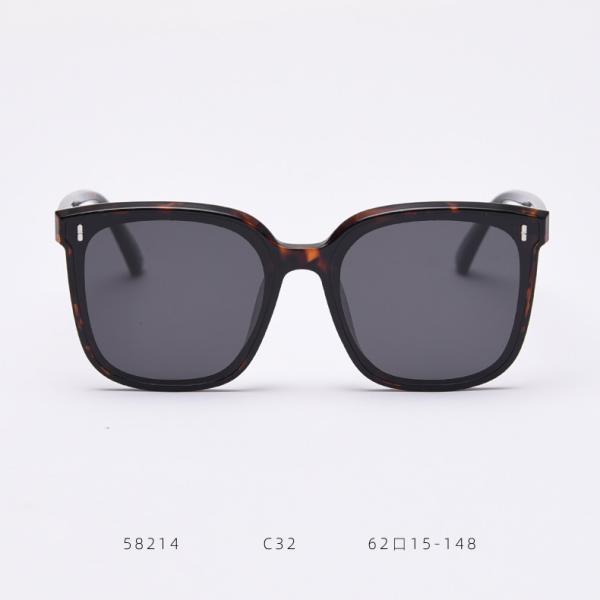 Ultralight TR Polarized UV Resistant Frida Square Rimmed Sunglasses
