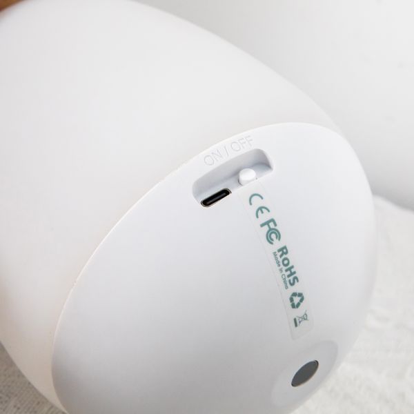 Remote Control Portable Table Lamp Dimmable Cute LED Desk Lamp Colorful