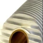 DELLOK Profil de tubo oval de alumínio resistente ao calor anticorrosivo