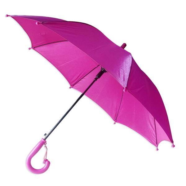 SGS Plastic Hook Handle Windproof Mini Umbrella For Kids