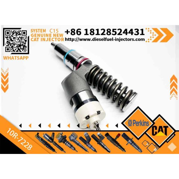 C18 Engine Cat Diesel Fuel Common Rail Injector 211-3028 10R-7228 for Caterpillar Excavator
