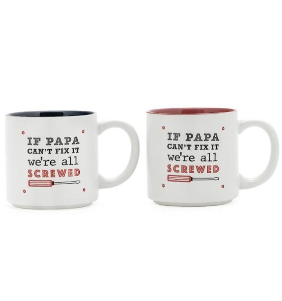 Ceramic Dad Mug Coffee Mug White Color With Creative WordsKING DAD Customized 12Oz For Gift