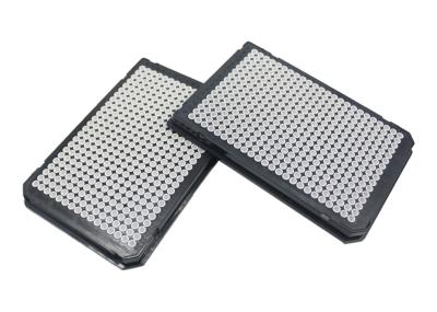 40ul 384 PCR Plates Black Rigid PC Frame With Clear PP Tubes 384 Well Plate