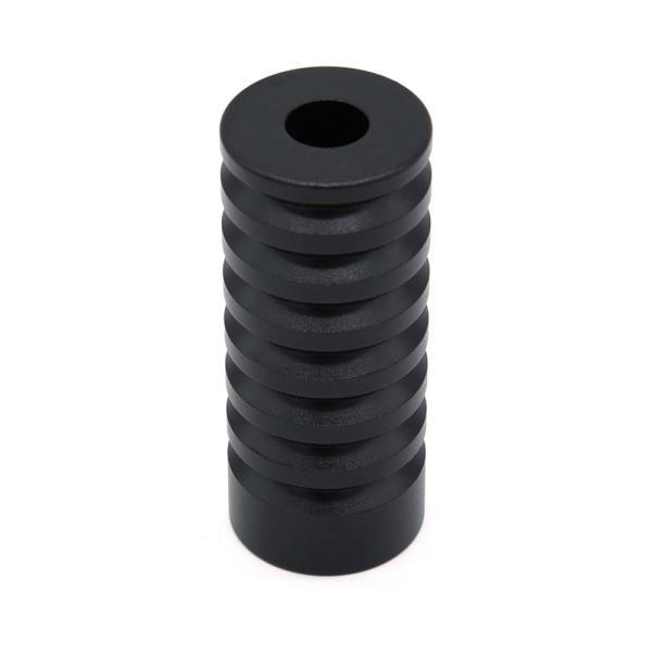 Custom CNC Fabrication Service Anodizing Small Metal Parts Aluminium Baseplate For Skateboard
