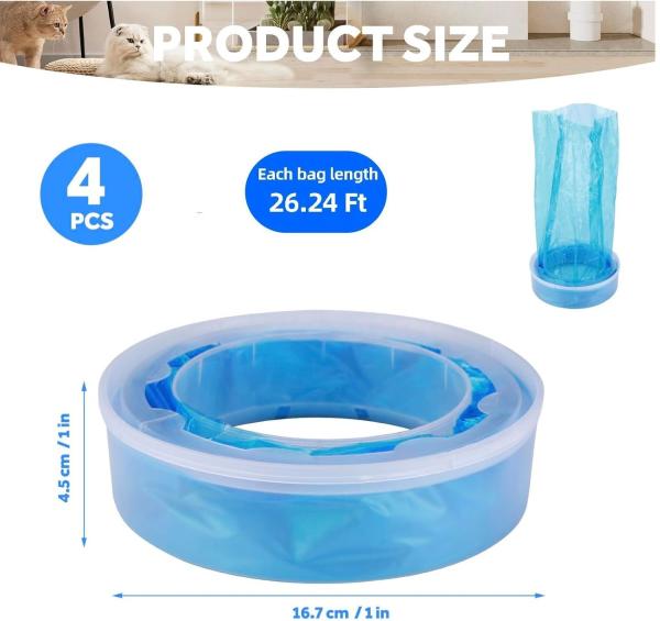 Gardez votre pépinière propre et fraîche avec des sacs de remplissage de seaux de couches