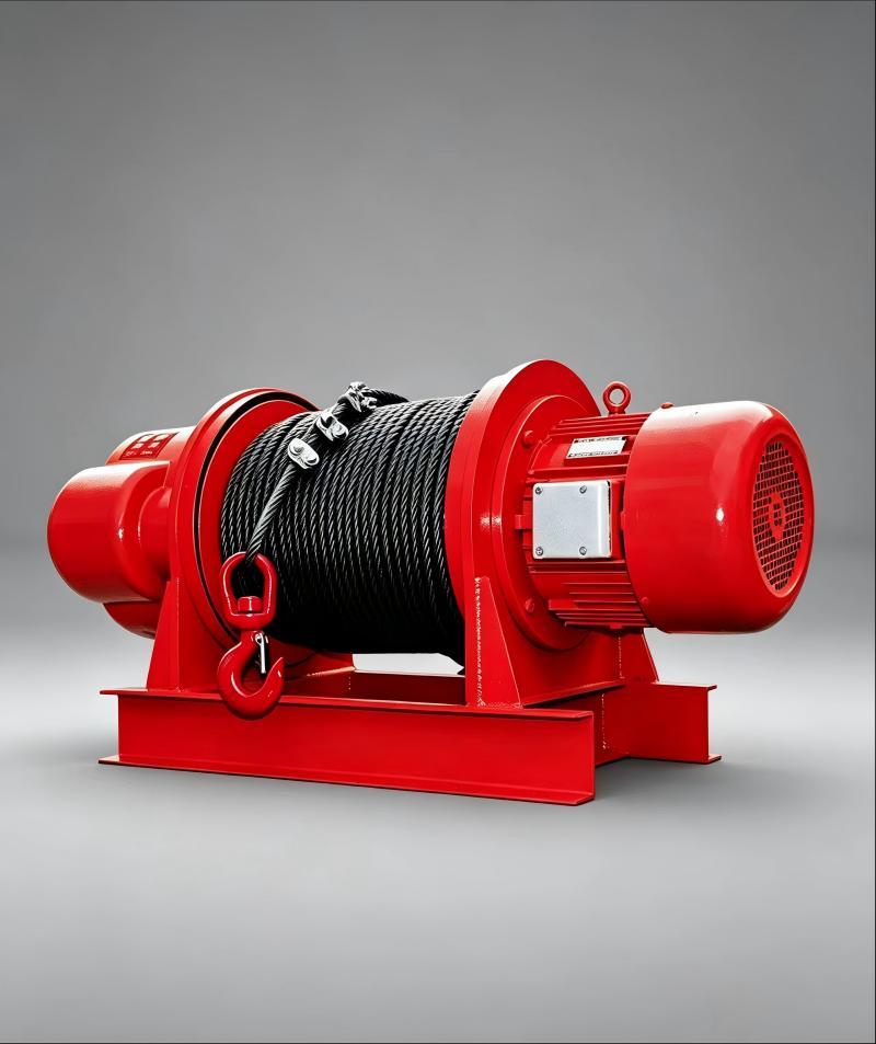 Explosion Proof Wire Rope Electric Winch Variable Frequency Wireless Remote Control Winch High Speed