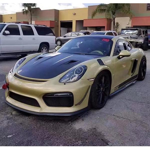 Carbon Fiber Products for Porsche 981 Boxster Carbon Fiber Hood 981 Carbon Fiber Engine Hatch Cover 2013-2015