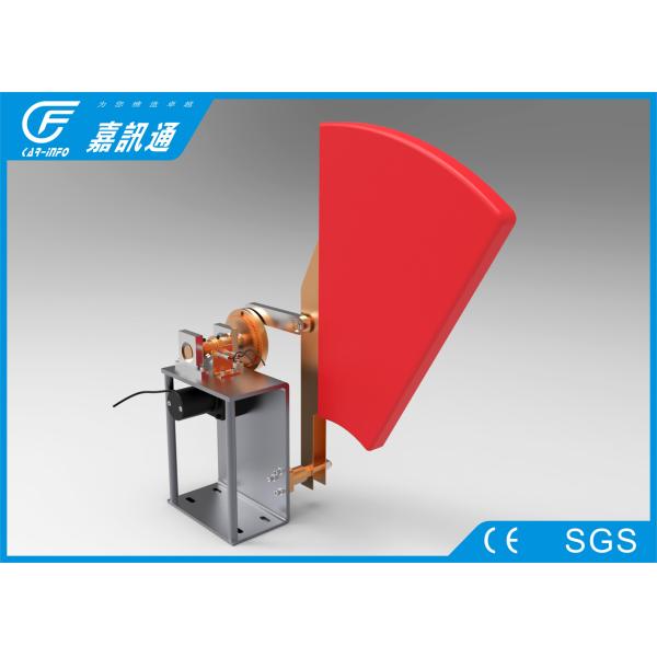 Face recognition Stainless Steel Turnstiles gate , High speed flap gates acccess control system
