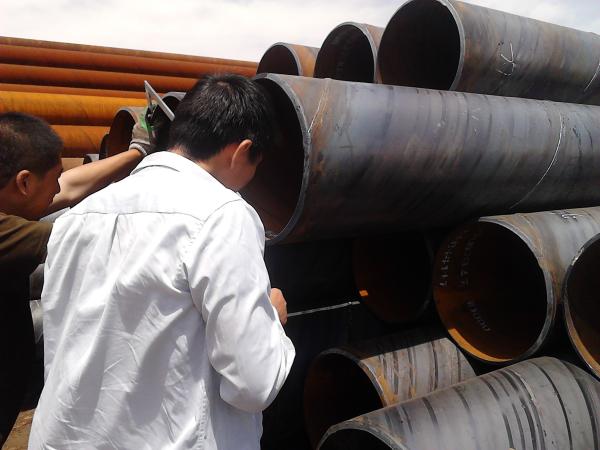 S355JRH EN10025 Welded Spiral Steel Pipe