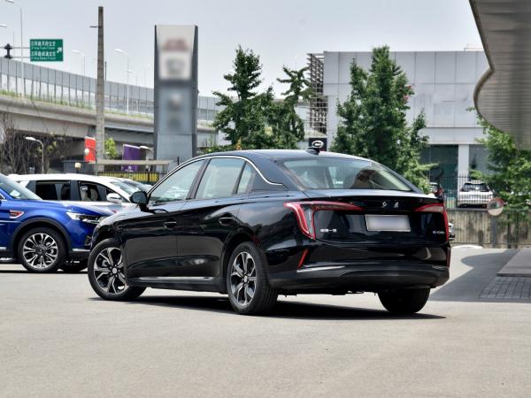 Azul 2021 de Hongqi E-QM5 Didi Edition Electric Cars Color