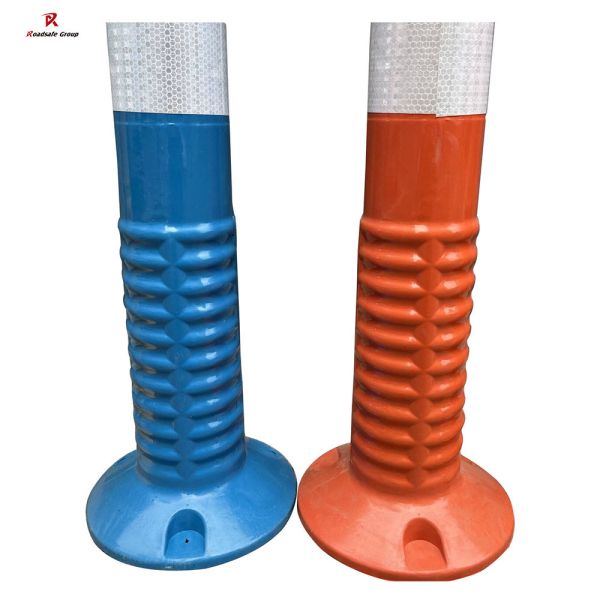 Flexible and Easy Installation Spring Post for Roadside Safety and Durability