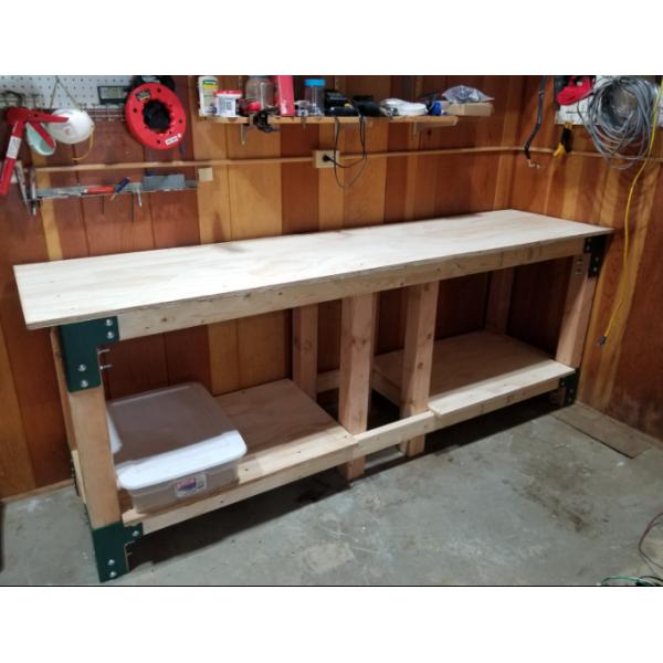 Стальные рабочие скамейки для кресел DIY Heavy Duty Craft Table Рабочие скамейки для гаража
