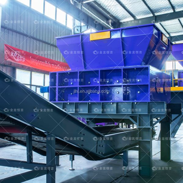 Heavy Duty High Capacity Metal Shredder with Output Sizes ≥5mm for Industrial Scrap Metal Processing