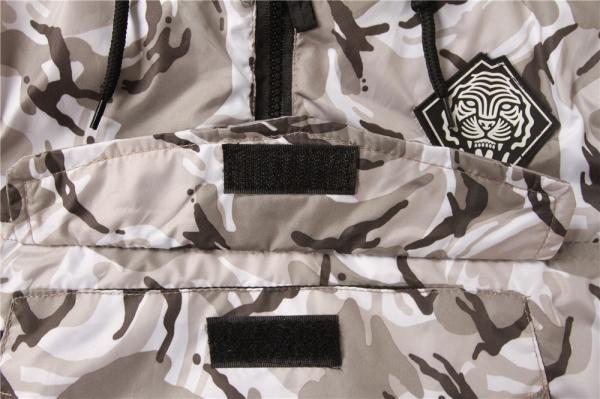 Camo Print Coats And Jackets Clothing 100% Polyester Army Print Jacket Mens
