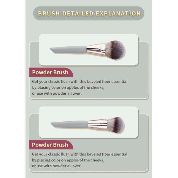 Professional-Grade Cosmetic Makeup Brush Set for Face/Eye/Lip Create Stunning Makeup Looks