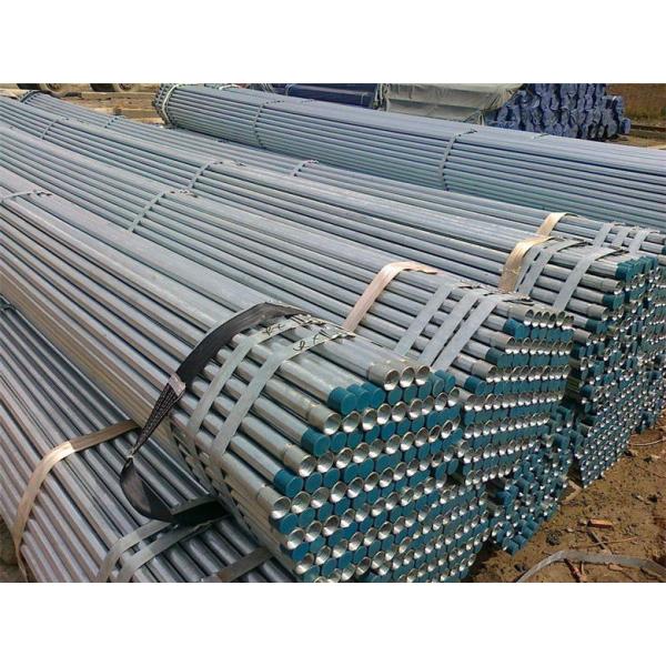Hot Dip Galvanized Steel Carbon Pipe Schedule 40 Round Hollow Section BV SGS CE