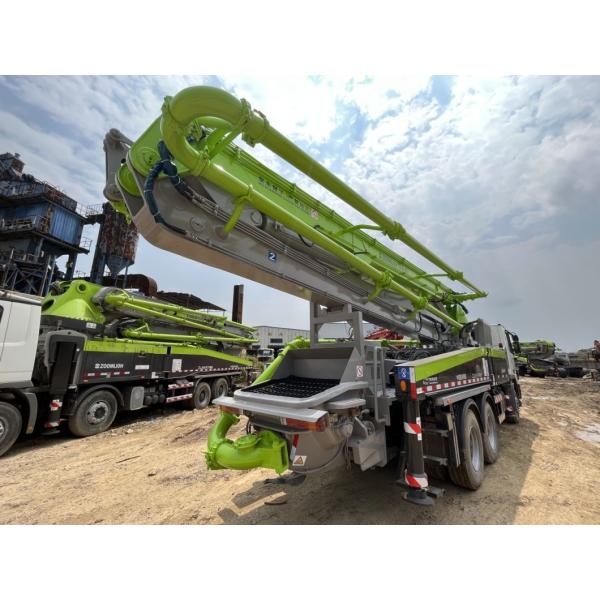 Structure Cylinder Type 28700kgs Used Concrete Pump Truck with Mercedes Benz Zoomlion 38m