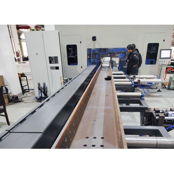Construction Engineering CNC H Beam Drilling And Milling Machine Bridge Engineering