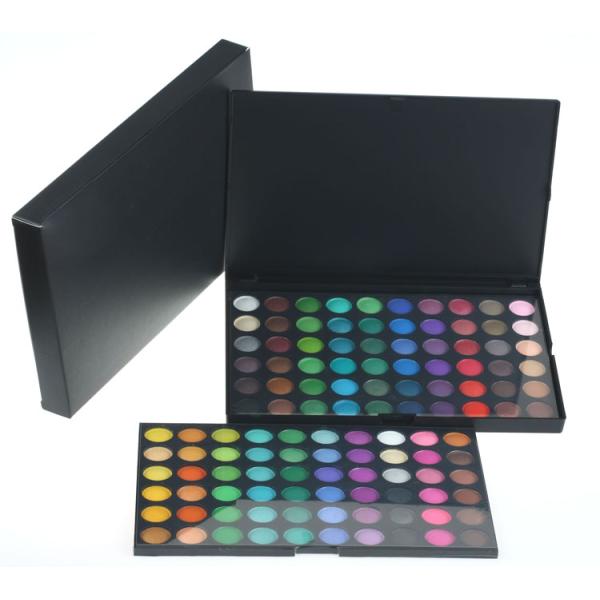 Multi Color Bright Eyeshadow Palette , High Pigment Eyeshadow Palette For Blue Eyes
