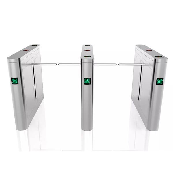 Infrared Sensor 304 Stainless Steel Motor Drive Drop Arm Turnstile for Security Protection and People Flow Management