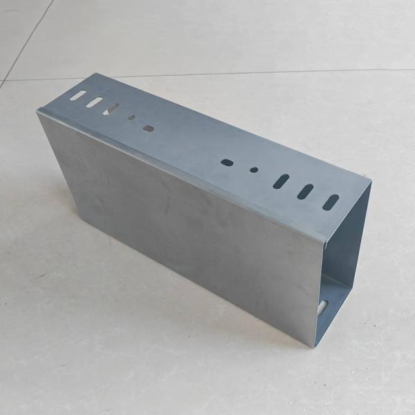 Customized Groove Galvanised Steel Cable Tray Punched Perforated Trough