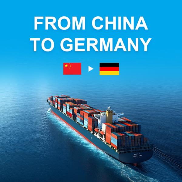 Entreposage Distribution Étiquetage Réemballage Services de fret maritime Expédition de Chine en Allemagne