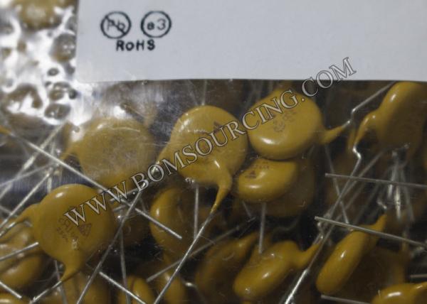 760VAC High Voltage Ceramic Capacitors VY1222M47Y5UQ63V0 ±20% Tolerance