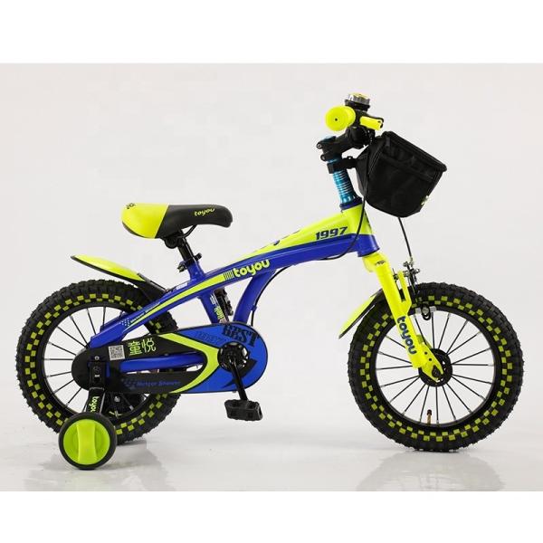 14 16 18 Inch Customized Children Bike with Nylon Textile Basket and High Bounce Comfortable Saddle