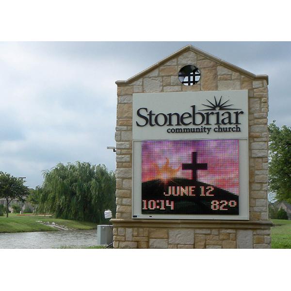P6.67 Outdoor Waterproof High Resolution Ultra Clear Concert LED Screen For Shopping Malls