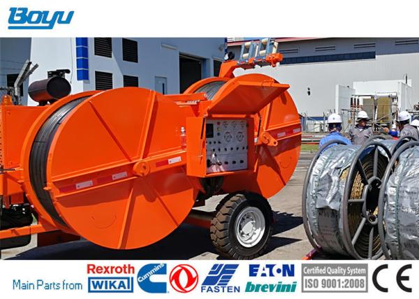 TY1x80 Stringing Equipment Diesel 105hp Hydraulic Tensioner Max Tension 1x80kN