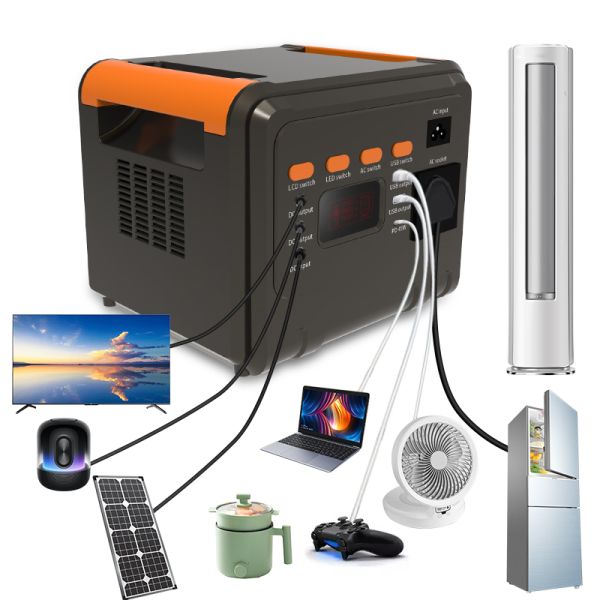 Portable Solar Generator Wholesale Solar Panel 300W Portable Power Station Outdoor Emergency Mobile Power Supply OEM portable power station