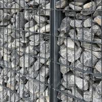 Galfan 200x100x50 Boîte de plantation métallique en gabion Boîte de roche en gabion Anti-corrosion