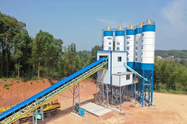 Hzs60 60 Cbm/H Ready Mixed Concrete Batching Mixing Plant
