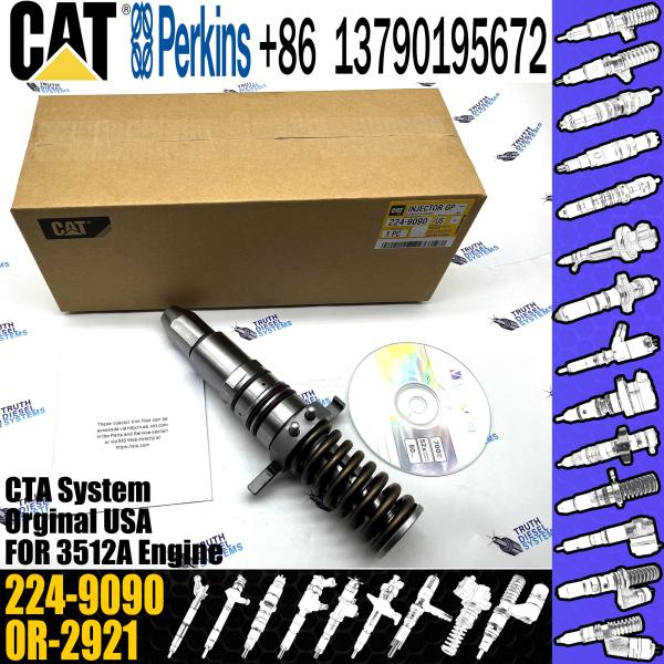 Inyector 10R-1252 224-9090 de la unidad de las piezas del motor I para Caterpillar 3606 3608 3612 3616