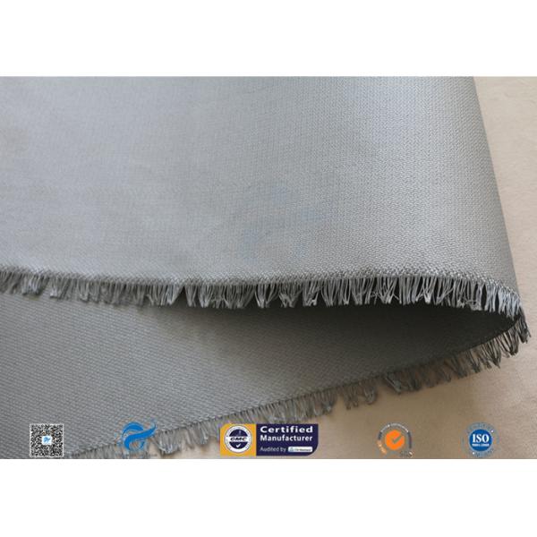 3732 15oz 0.5mm Grey PU Coated Fiberglass Cloth For Welding Curtain