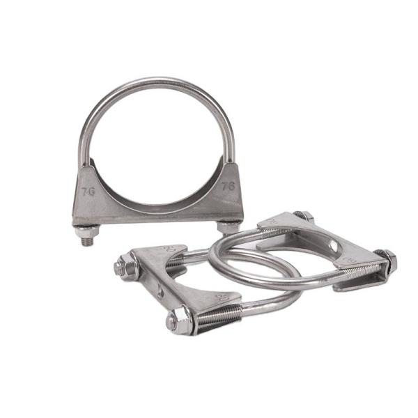 INCH Measurement System Standard 3.0 Stainless Steel Exhaust Clamp U Bolt Pipe Clamps Nonstandard