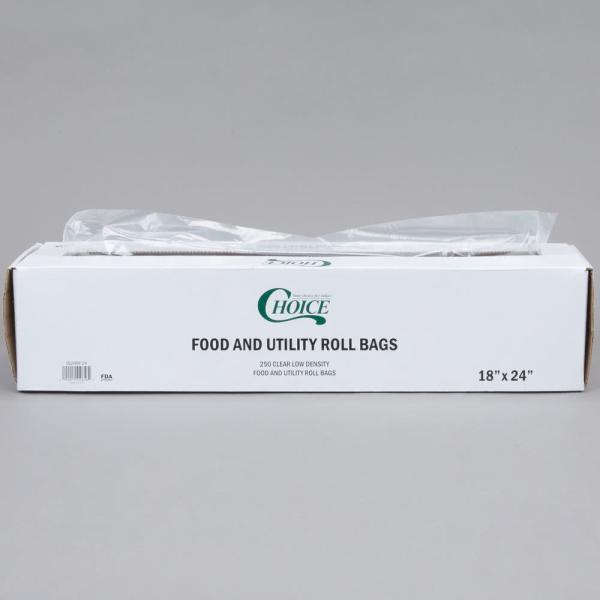 Customized Commercial Food Bags Clear Color 10 - 100MIC Thickness Gravure Printing