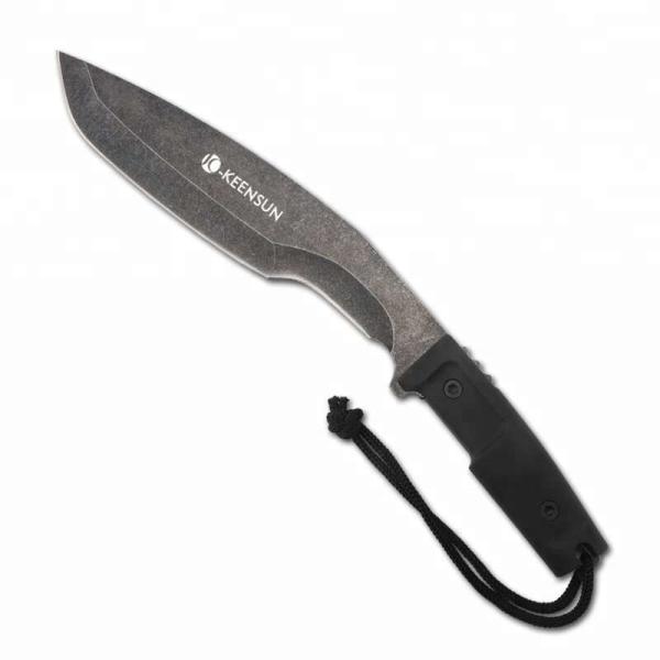 1.2ft Stainless Steel Hunting Machete  Blade Styles 14.4in HRC 55