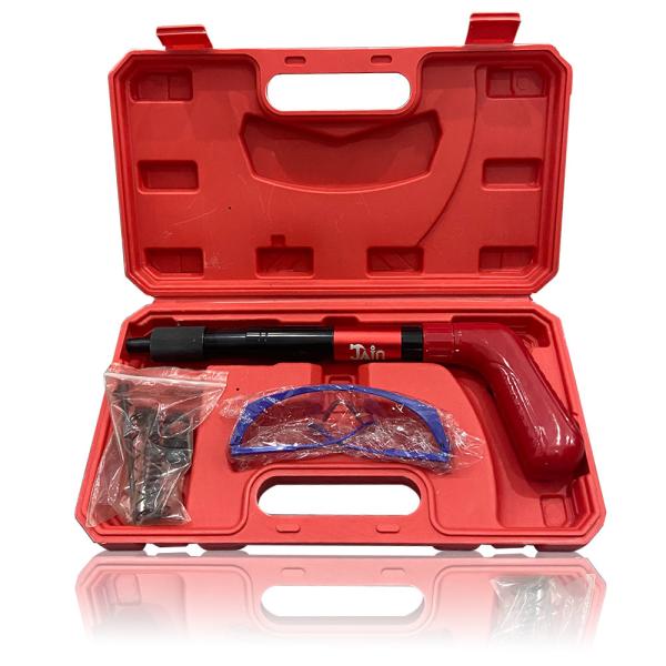 Steel and Plastic Cordless Mini Ceiling Nail Gun for Fastening Roofing Materials