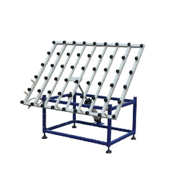 Double glass install spacer table and machine