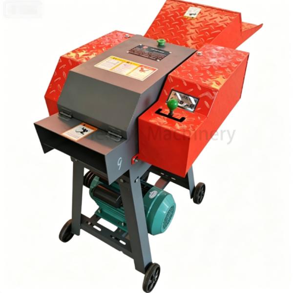 Alloy Steel Electric Chaff Cutter Machine High Efficiency Straw Cutting Machine