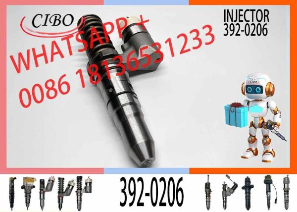 Injecteur de carburant commun pour rail 392-0206 3920206 20R-1270 Excavateur pour moteur 3508B/3512B/3516B/ 3512C/3516C