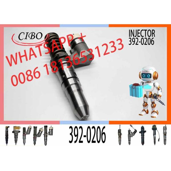 Injecteur de carburant commun pour rail 392-0206 3920206 20R-1270 Excavateur pour moteur 3508B/3512B/3516B/ 3512C/3516C