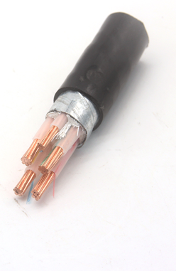 YJV22 N2XRY гальванизировало ядр 0.6/1KV 4*50mm2 электрического кабеля STA 4 стальной ленты бронированное