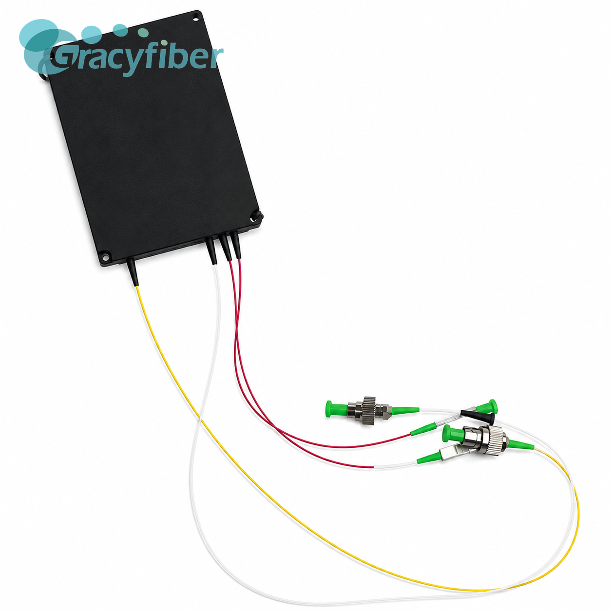 1550nm SM Fiber Coupler Module (1×2 5/95 + 1×2 50/50 + 2×2 50/50) for Interferometry, Fiber Sensing, and Power Monitoring